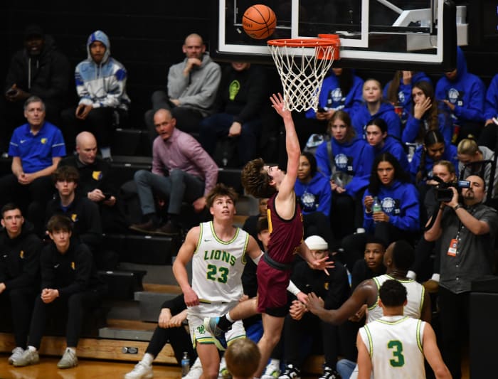 West Linn Central Catholic 6A Oregon boys basketball quarterfinal Taylor Balkom 48